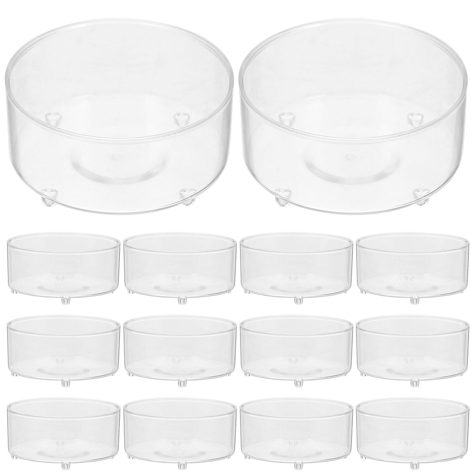 Event Suppliers - 50 Adet Plastik Bardak, Tealight Mumlar