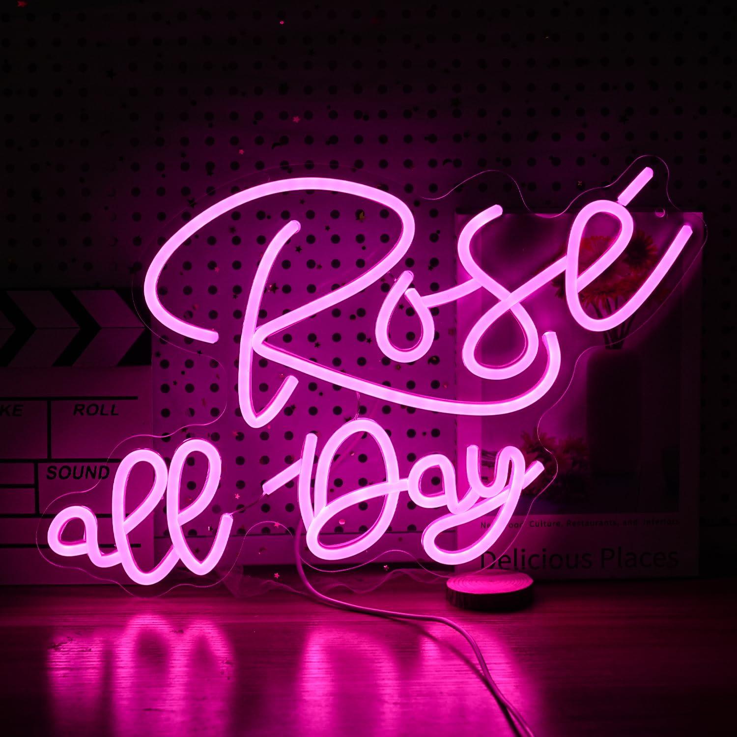 Neon Sign Party - Günlük Kullanıma Uygun, Ayarlanabilir Parlaklığa Sahip