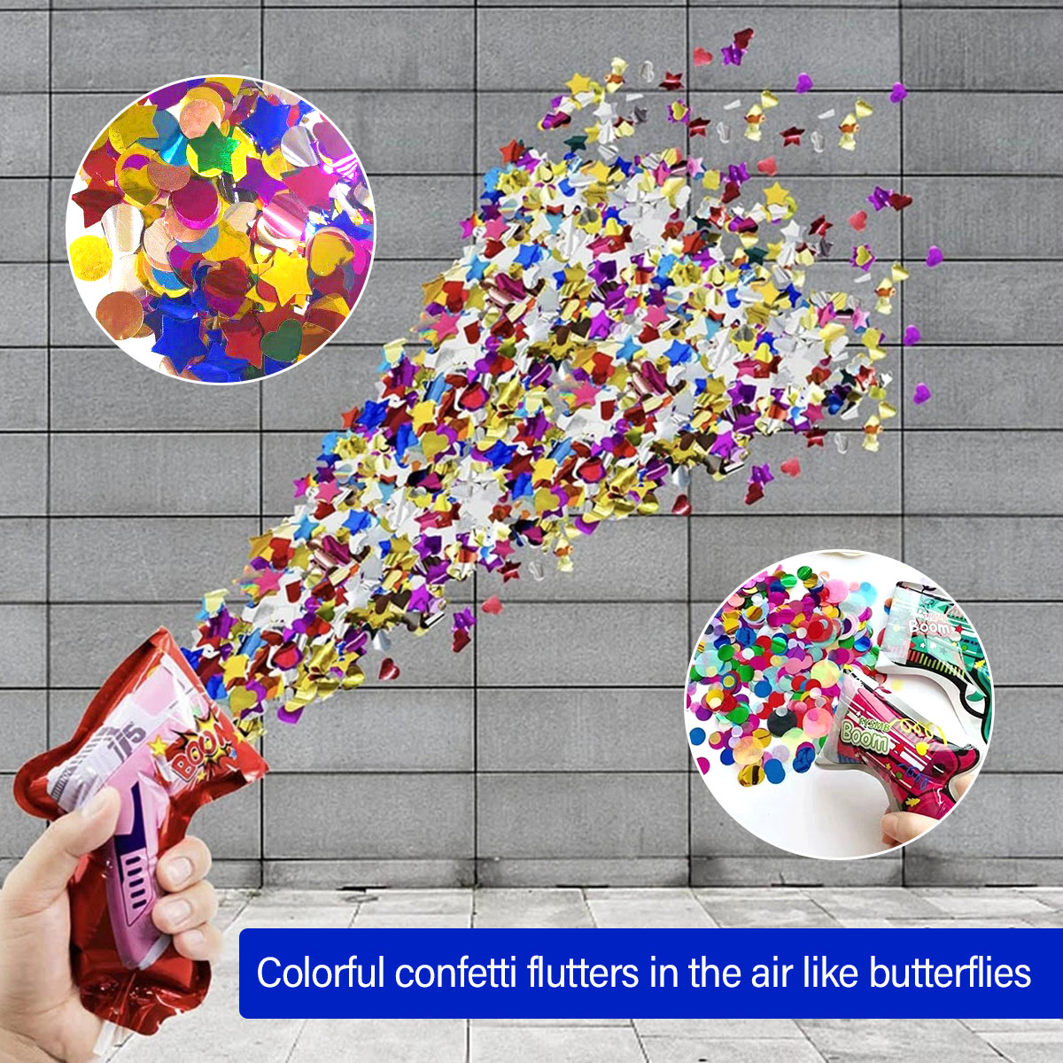 10/20/30 Adet Havai Fişek Şişm - Confetti Cannon Tube incelemesi ve fiyatı