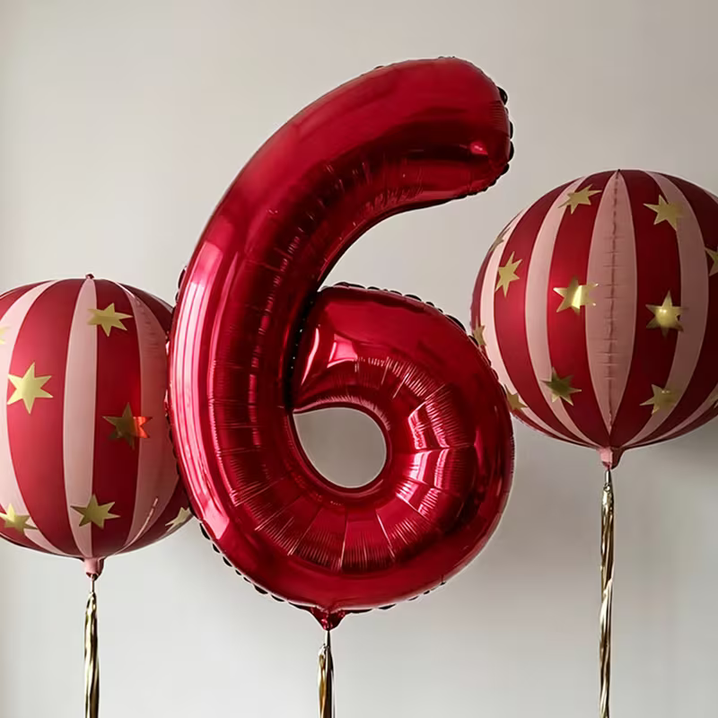 3 adet Kırmızı Karnaval Numara - Balloon Pump Hand incelemesi ve fiyatı