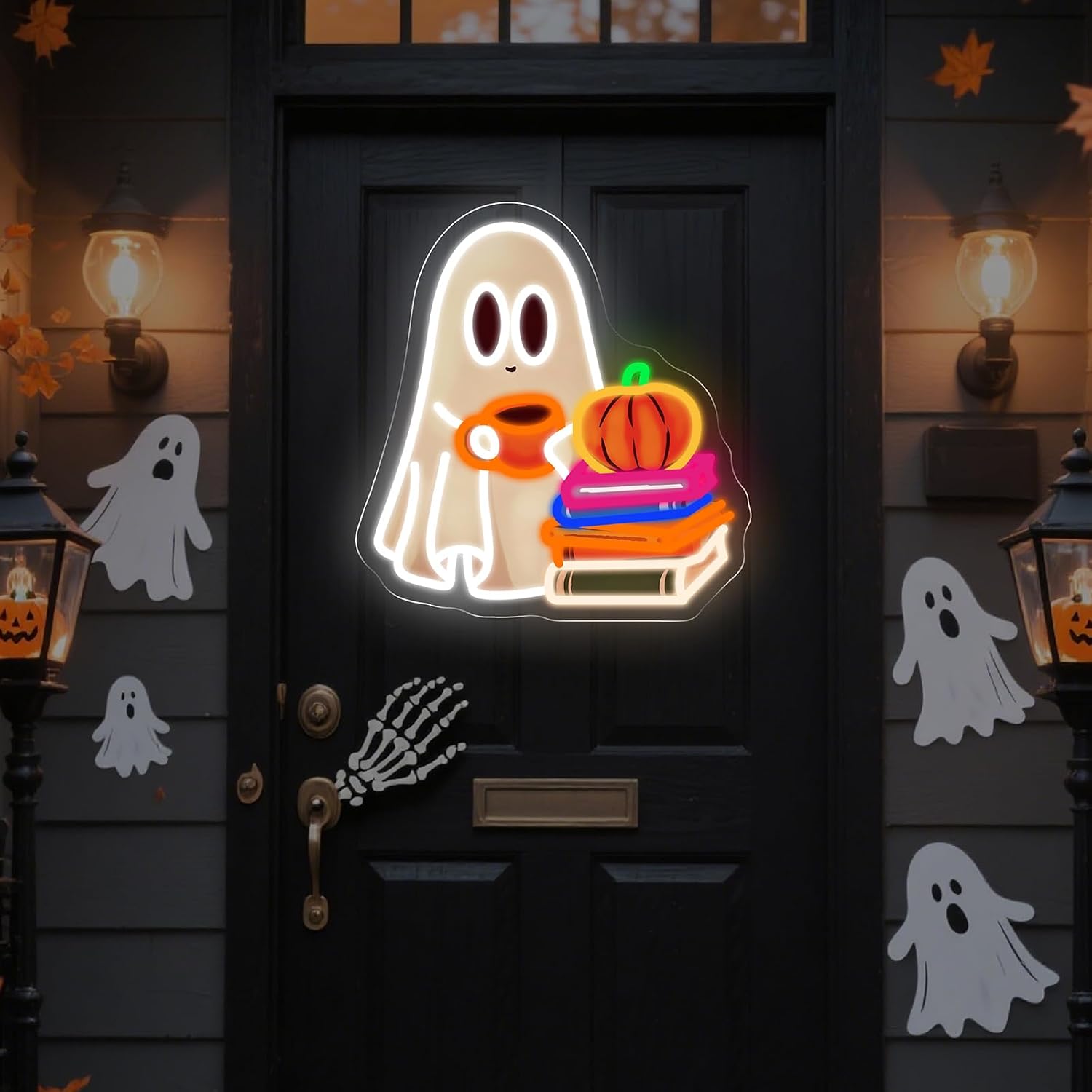 Şirin Hayalet Kitap Okuyan Neo - Neon Sign Party incelemesi ve fiyatı
