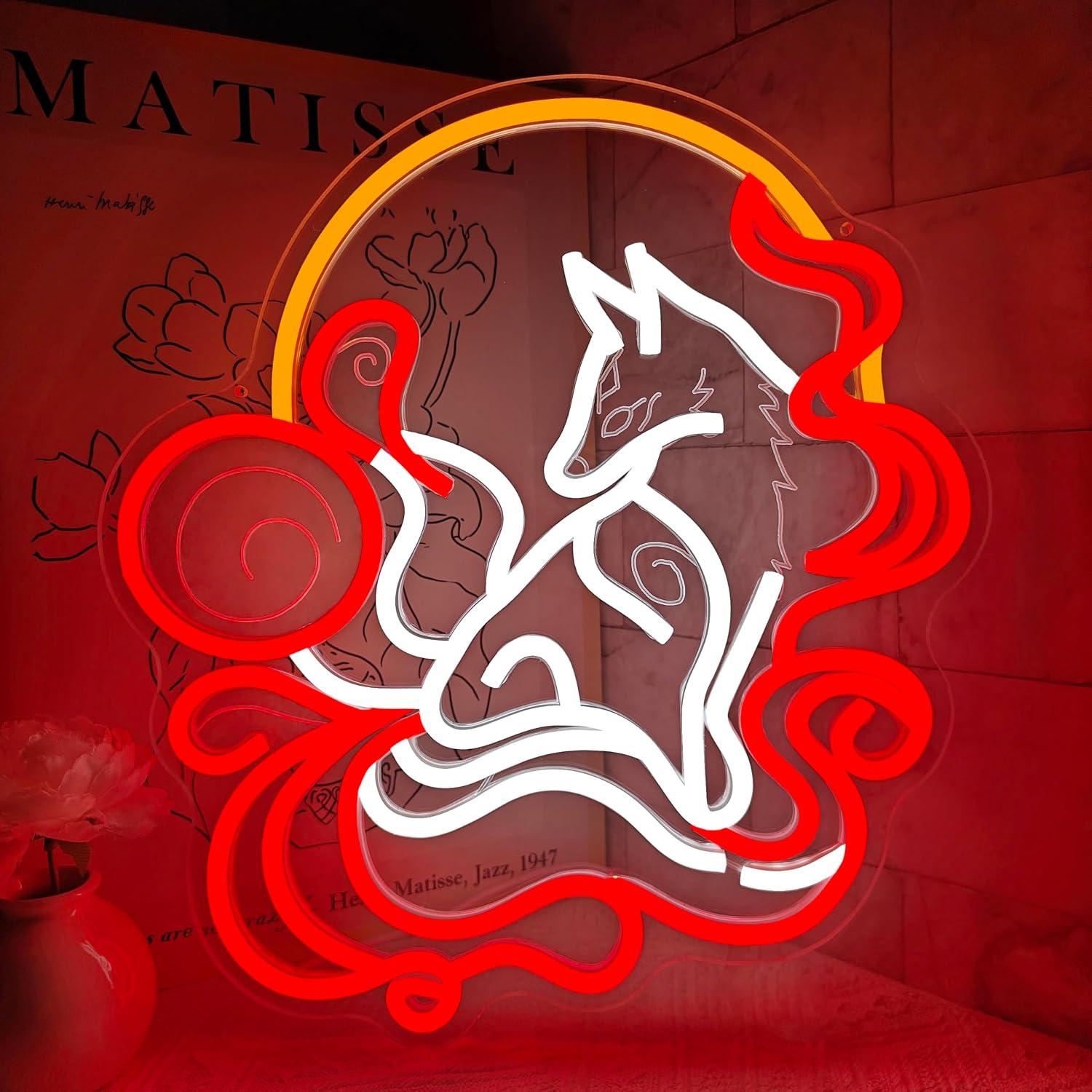 Dokuz Kuyruklu Tilki Neon Tabe - Neon Sign Party incelemesi ve fiyatı
