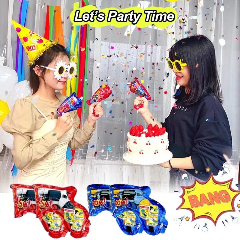 10 adet Parti Şişme Balon El K - Confetti Cannon Tube incelemesi ve fiyatı